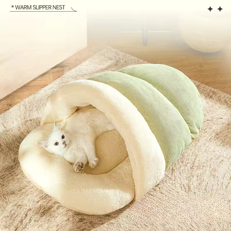 Warm Slipper Cat Nest